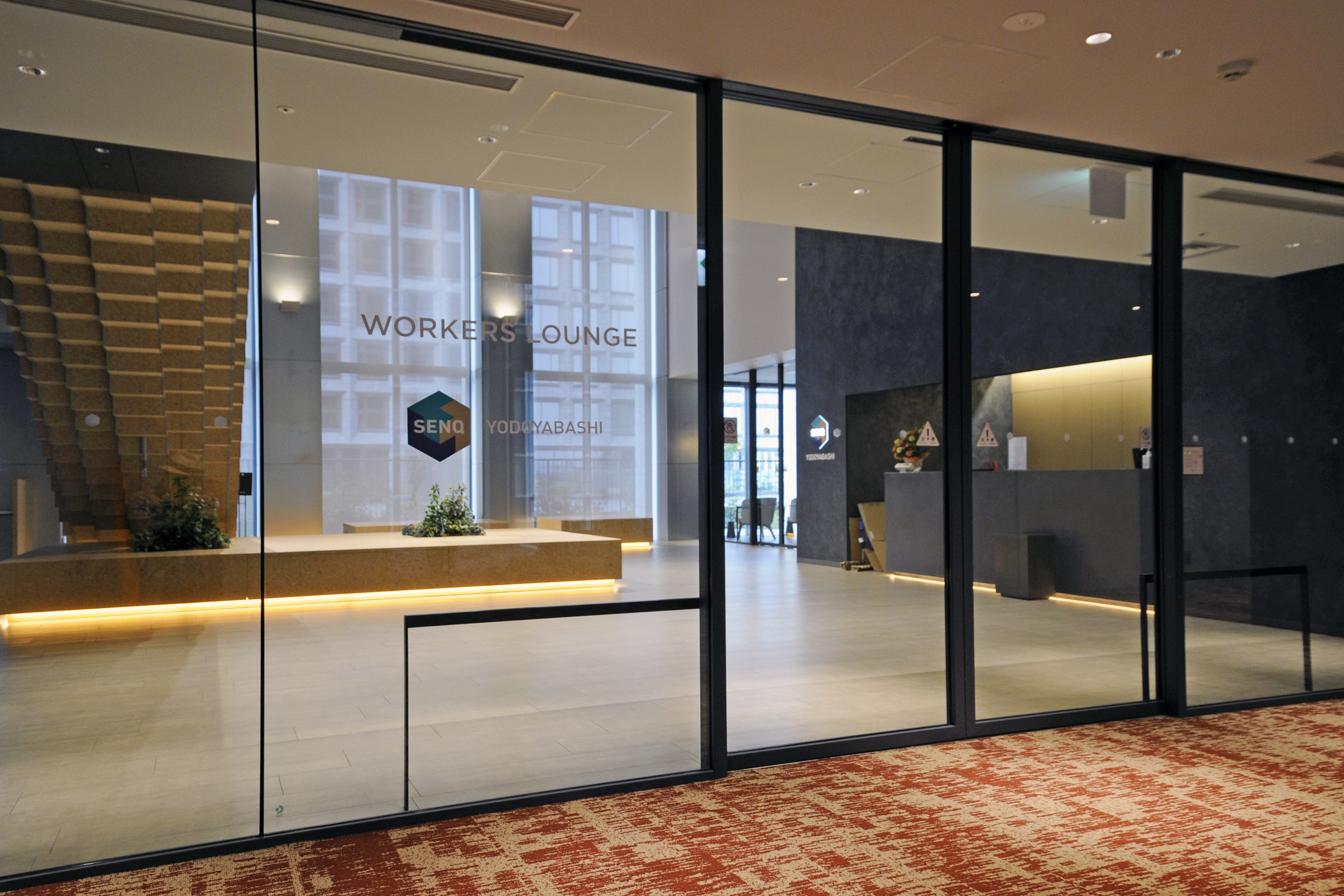 大阪オフィス Workers Lounge 入口